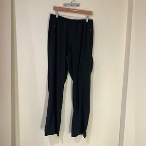 Men’s wide leg, equinox, gym pants, extra-large